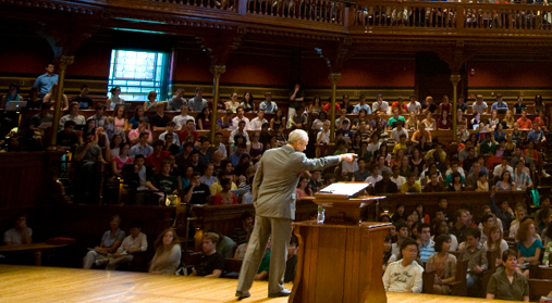 Michael Sandel Justice Harvard 2009